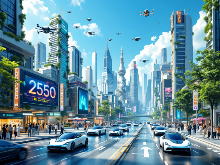 la vie au future avec l’impact de l’IA